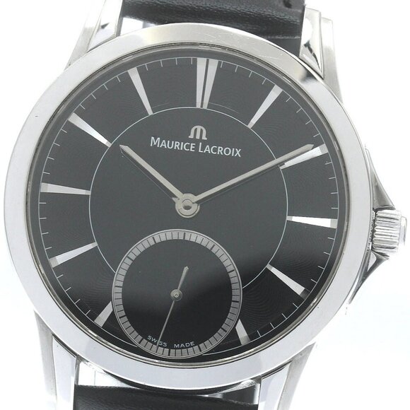 MAURICE LACROIX Pontos PT7518-SS001-330 Back skeleton Hand Winding Men's - Picture 1 of 6